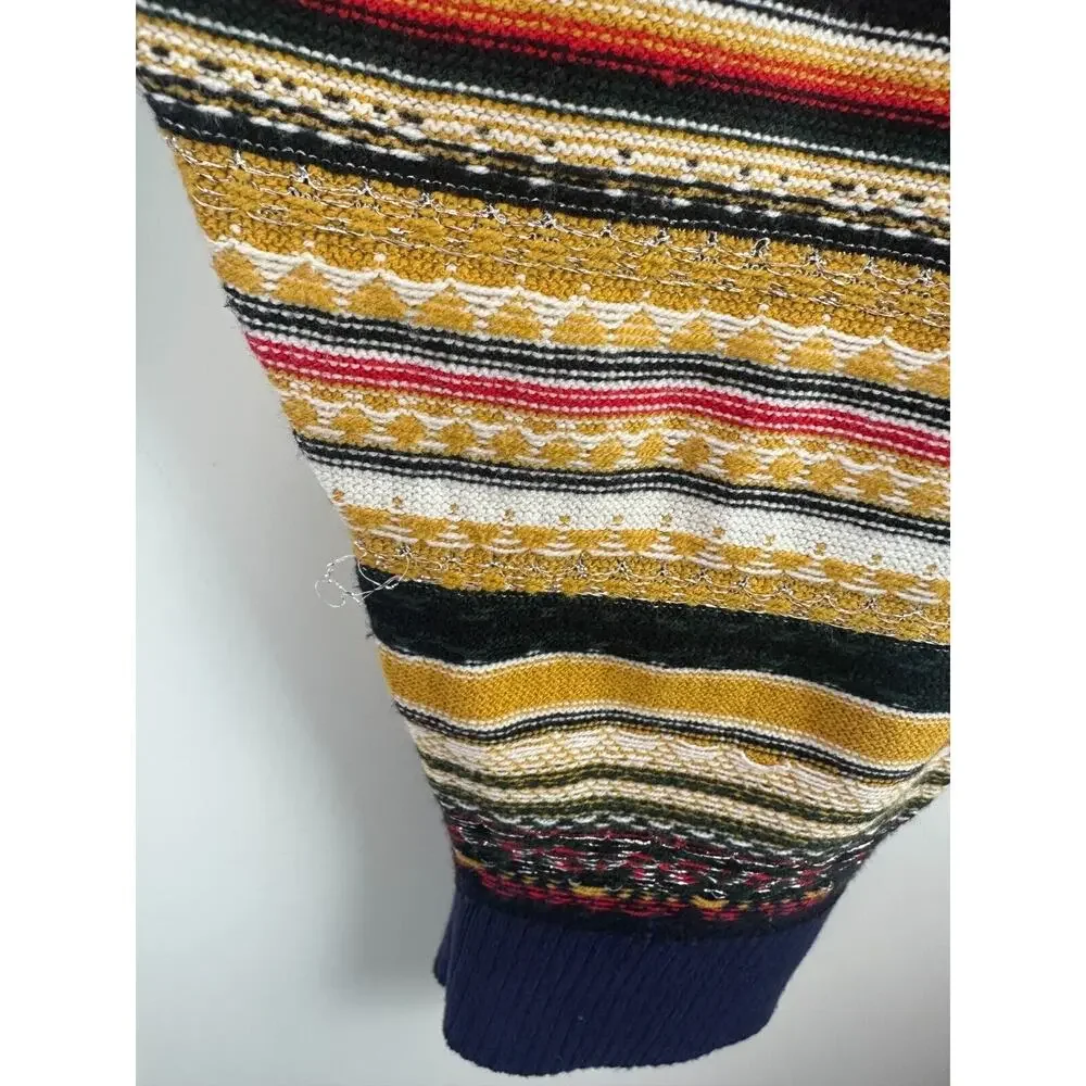 Free People All Mixed Up Knit Striped Jogger Pants Lounge Drawstring Size XS - Picture 14 of 16